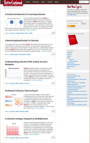 bex-preview Site Update: New Design + Intuition Cheatsheet