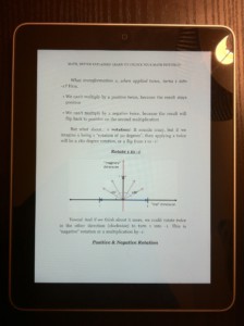 iPad Math, Better Explained available on the Kindle Store!